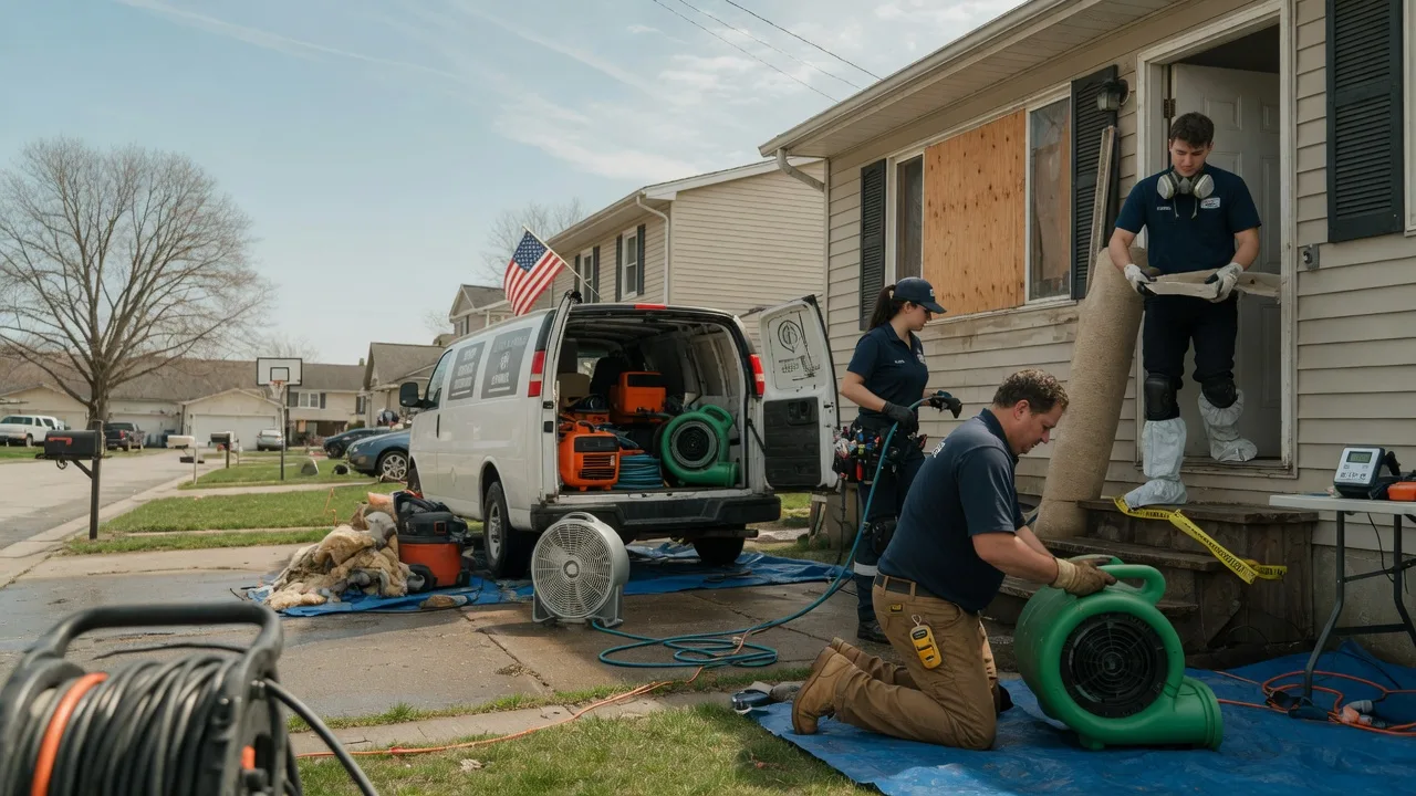 Water Damage Restoration in La Marque, TX near me